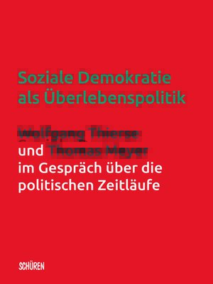 cover image of Soziale Demokratie als Überlebenspolitik